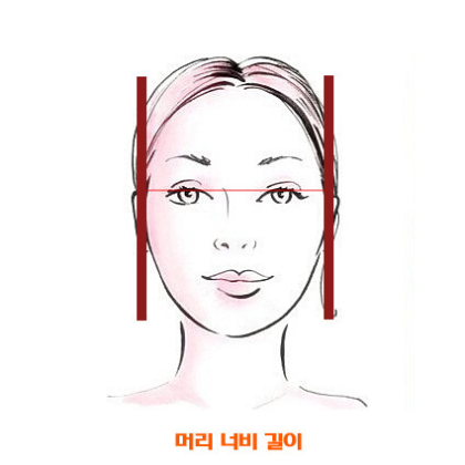 얼굴 크기 재는법 : 네이버 블로그