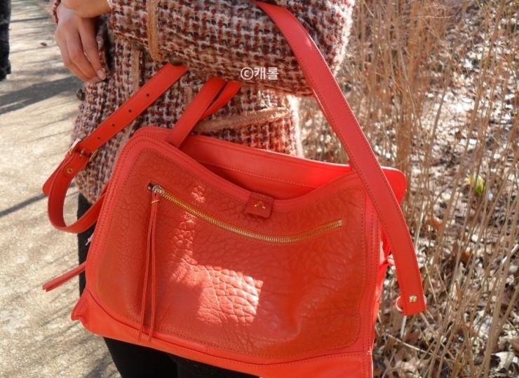 안드레아바나 SPEN TOTE & SHOULDER BAG / 양가죽가방추천 /토트백추천