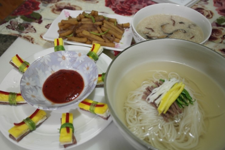  [한식조리기능사]탕평채, 표고전, 완자탕, 무숙장아찌, 장국죽, 국수장국, 미나리강회