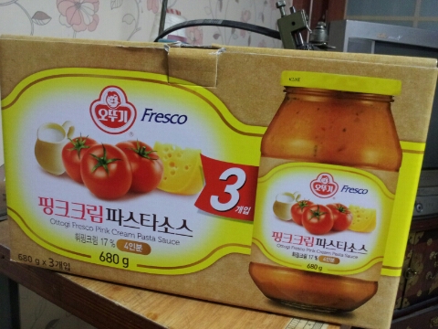 코스트코추천상품 - 오뚜기 프레스코 핑크크림파스타소스/파스타만들기/파스타소스추천