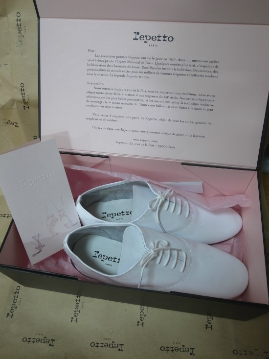  생일 선물_레페토 지지 화이트_repetto zizi 