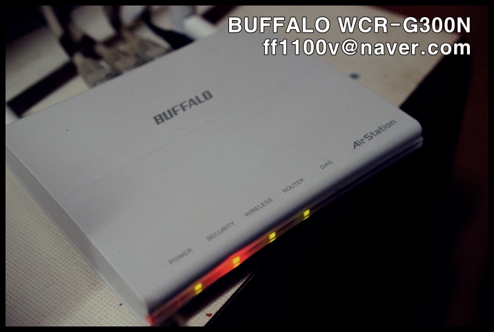 버팔로(BUFFALO) WCR-G300N 공유기