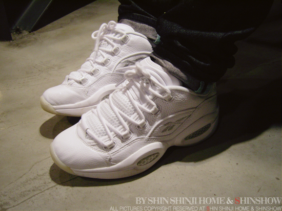 JJANG BAG ; 리복 퀘스천 로우 농구화 (Reebok question low basketball shoes)