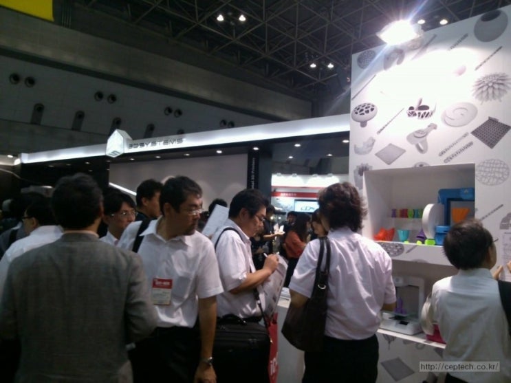 일본 DMS- 동경 국제 설계 제조 솔루션 전시회 현장모습 3D printer 