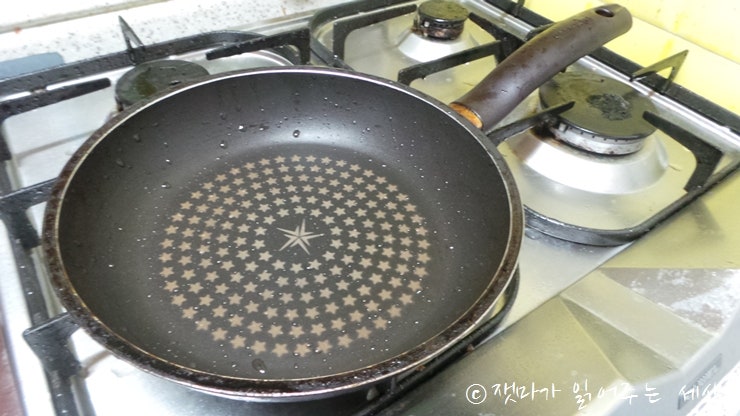 해피콜 후라이팬 써보니~ 롯데홈쇼핑서 주문했어요.