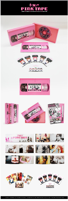 에프엑스 핑크테이프 앨범 구성/F(x) 2집 ♥ Pink Tape ♥ 후기