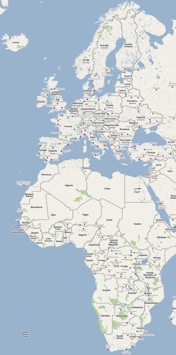 유럽지도 : 네이버 블로그