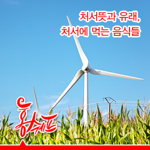  처서뜻과 유래, 처서에 먹는 음식 알아보기!