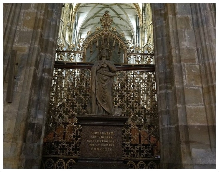 체코 프라하 (9) 성 비투스 대성당(St. Vitus Cathedral) 안으로...