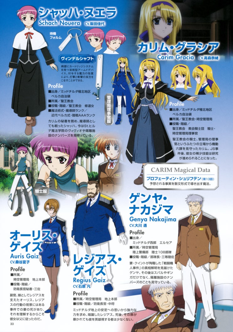魔法少女リリカルなのはstrikers Official Fan Book 네이버 블로그