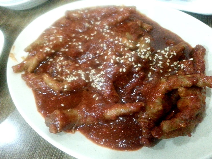  이태원 한남동 맛집/ 숙이네 분식 매운닭발[참치깁밥.매운음식.술안주.이태원맛집.한남동맛집]