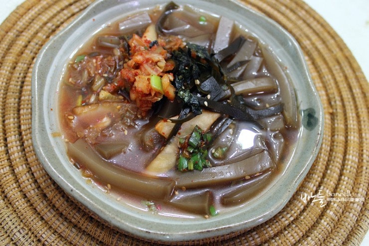 도토리묵밥만드는법 ; 도토리묵밥 칼로리 낮은 도토리묵밥만드는법