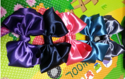 샤이니 볼륨 리본핀