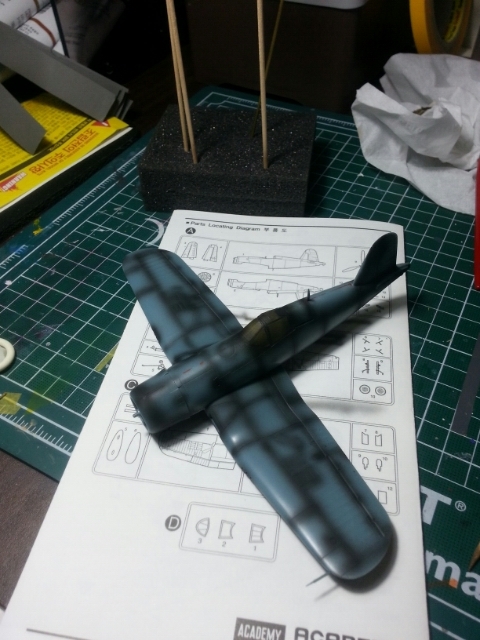 아카데미 1/72 F4U-1 Corsair (코르세어)-1