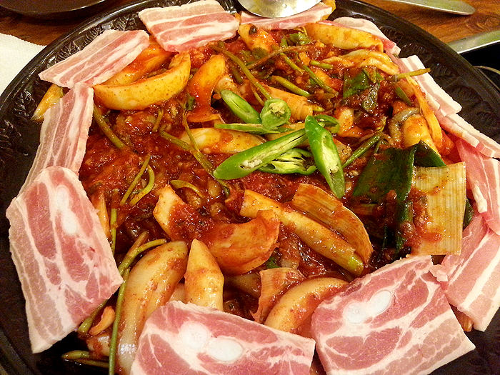  명동 맛집/ 불낙지 불냉면[명동쭈삼불고기/명동불낙삼/명동맛집/을지로맛집]