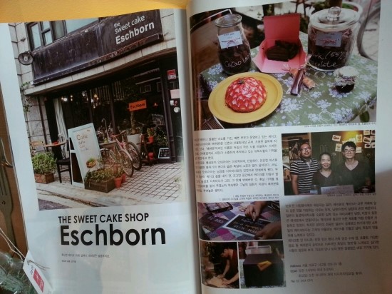  Eschborn 홍대앞 수제케이크 전문점