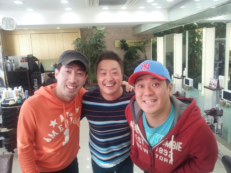 <b>개그맨 김한배</b>와 김용석 그리고 박호원장