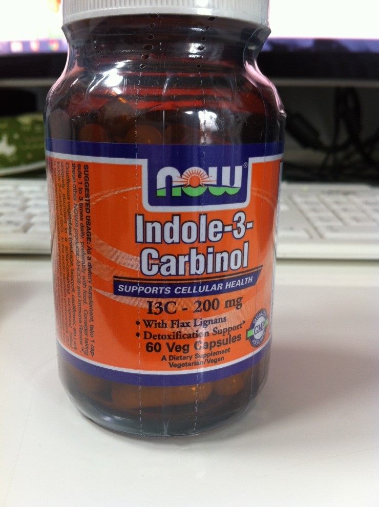  Now Foods, Indole-3-Carbinol, 200 mg, 60 Vcaps