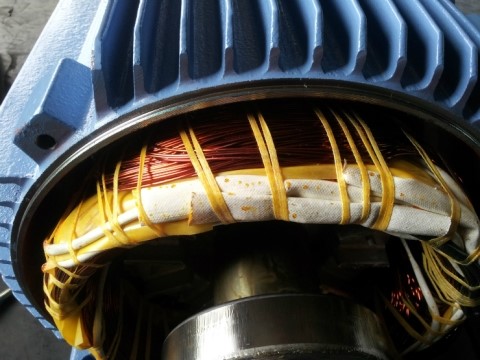  저압3상유도전동기+30kw 4p 380v+FRANGE TYPE+실물