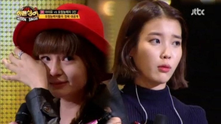 131124 아이유 히든싱어 '도전자들과의 현격한 실력차, 모창이 불가능했던 아이유의 넘사벽 원....