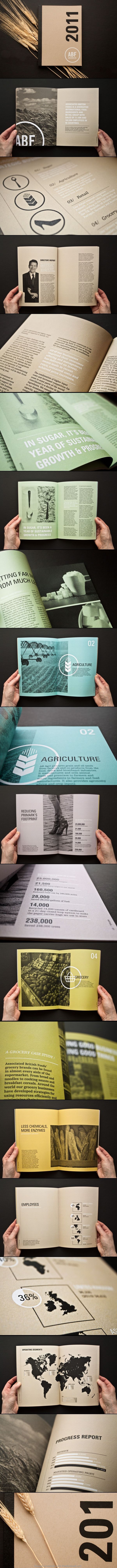  [EDITORIAL] Foods Annual Report _세련 된 느낌의 애뉴얼리포트