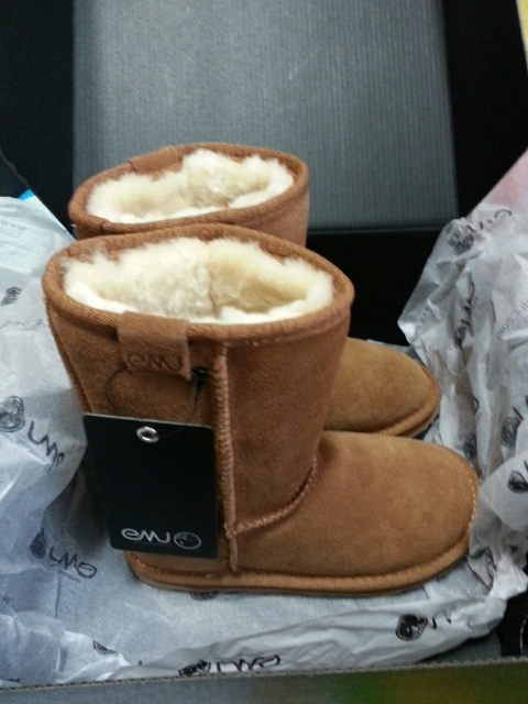 emu kids 어그부츠 - 이뮤 어그부츠 체스트넛