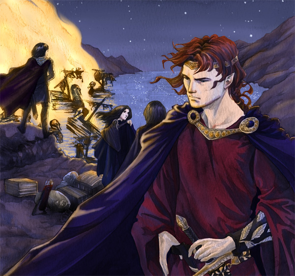 Maedhros_alone_stood_aside_by_Gold_Seven