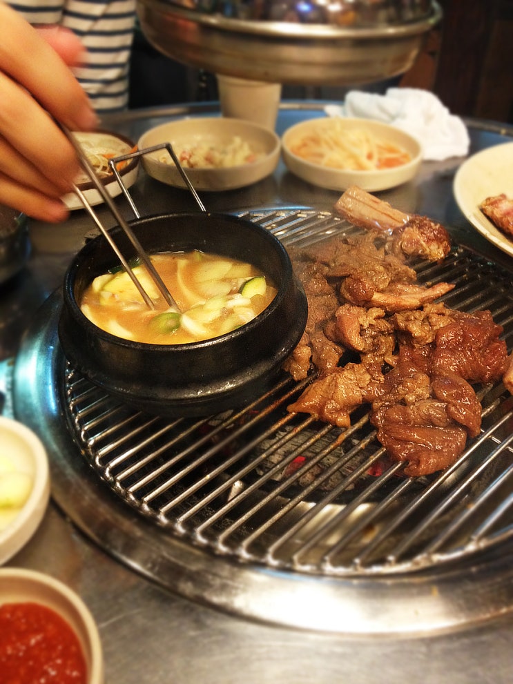  먹는풍경)돈암동맛집/성신여대고기집/깡통참숯불돼지갈비:)