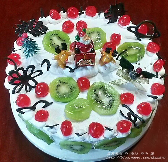 소미와 친구들이 만든 크리스마스 케이크 (そみとお友達が作ったクリスマスケーキ)