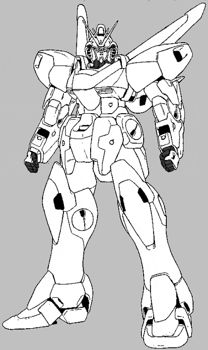 마스터 건담 색칠하기놀이