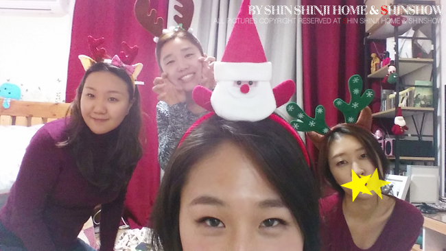  벌써 작년이 된 연말파티! 친구들과 함께했어요^-^