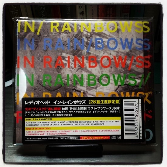 [CD, 시디] Radiohead(라디오헤드) - In Rainbows [일본 2cd반]