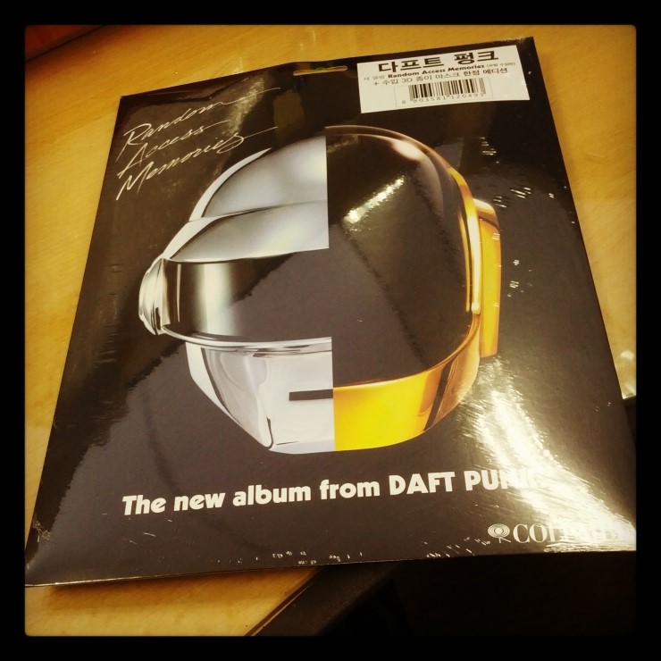 [CD, 시디] Daft Punk(다프트 펑크) - Random Access Memories (종이 헬멧 제작반, 500장 한정)