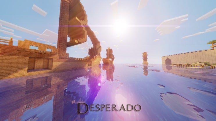  마인크래프트 세이브파일)데스페라도 (무법자) Desperado - MBT(컨텐츠맵)