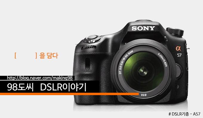  DSLR 강의 - DSLR 기본 용어 설명 [바디와 렌즈 편]
