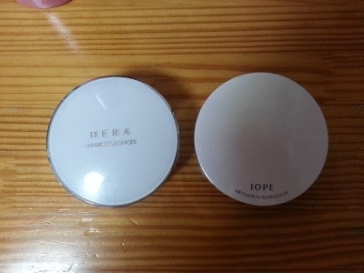 설화수 미스트 쿠션 아이오페 에어 쿠션 호환성 리필 실험 :D [롱스테이와, 그냥 미스트 쿠션....