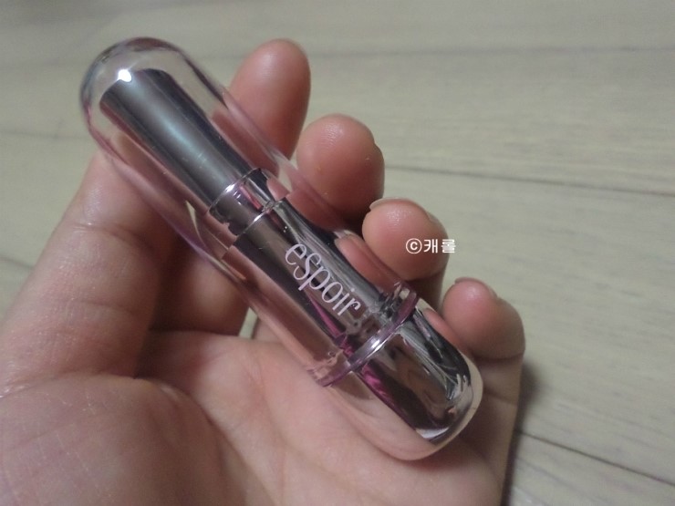 에스쁘아 노웨어 터치 스틸하트 * 글로시한 립스틱 