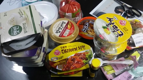  일주일 먹기 장보기