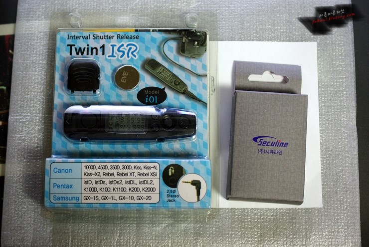  Twin1 ISR '인터벌 셔터를 지원하는 유선 릴리즈'