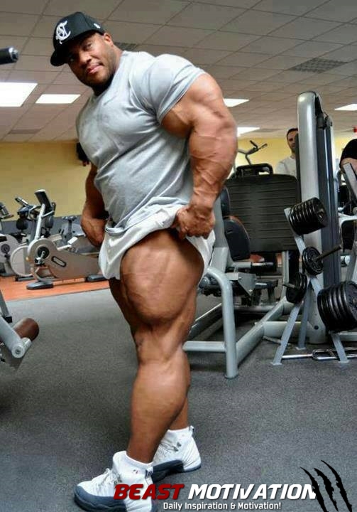  필 히스 (Phil Heath) 의 34인치 하체