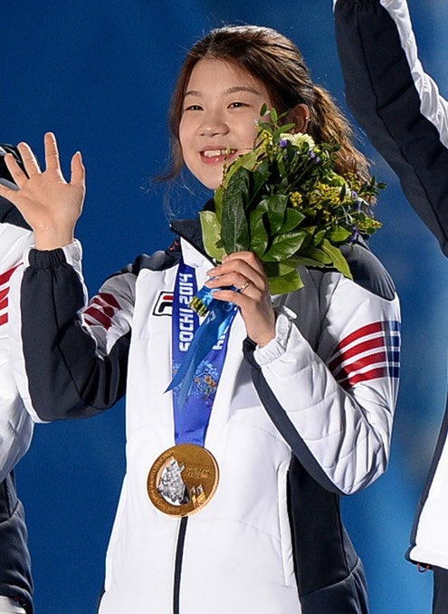 여자 쇼트트랙 3000m 계주 금메달 공상정 귀화