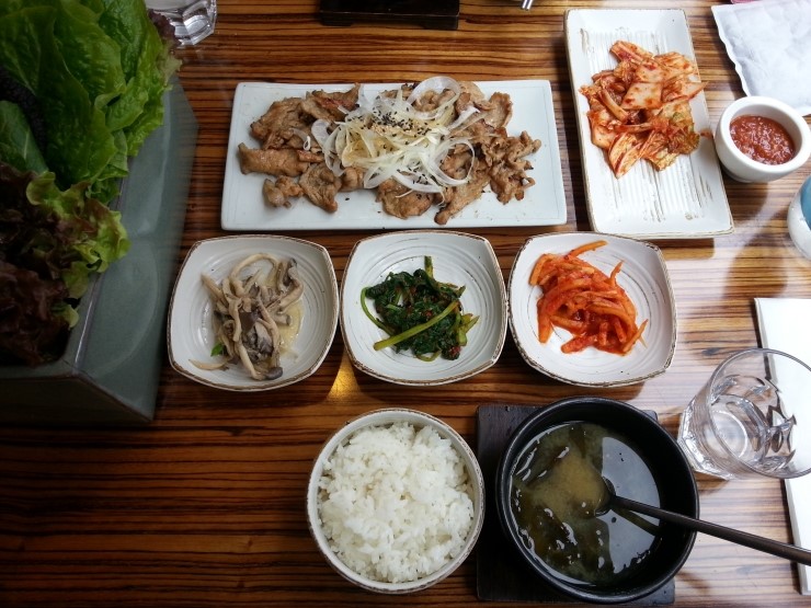 상수역 부근 쌈밥집 * 쌈바(SSAM BAR) 