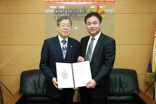 [동국대] 앰엔지자동화 대표 <b>김진규</b> 동문, 1억원 기부-동국대학교