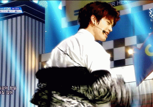 140223 <b>인기가요</b> 비투비 <b>육성재</b> 이민혁 위주 움짤