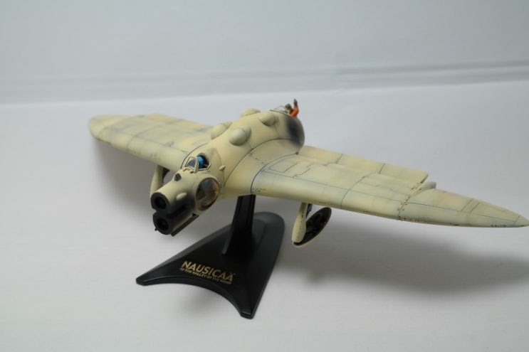 반다이 1/72 nausicaa gunship(바람계곡의 나우시카)-완성