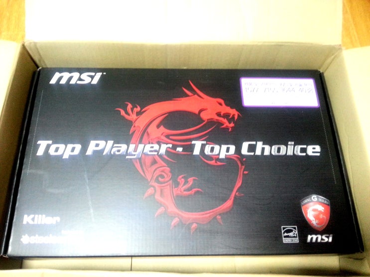 MSI 노트북 GE70-i7 Dragon Coop(개봉)