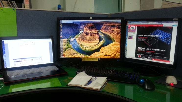  MSI 노트북 GE70-i7 Dragon Coop 사양 체크 및 벤치