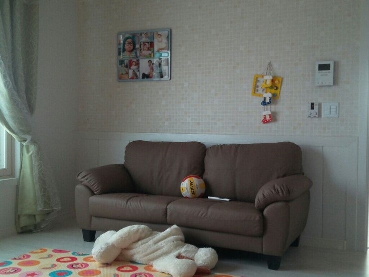 원곡정우펠리스 c동 ***호 데코라인쇼파 황토흙침대 설치후기