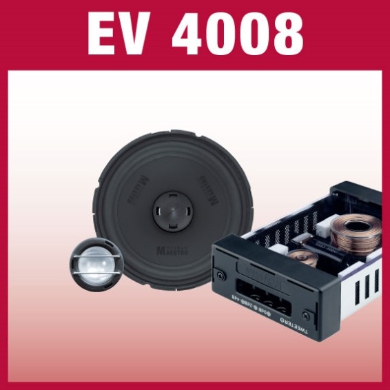 마에스트로 MAESTRO EV4008  2- Way 4인치 컴퍼넌트+코엑셜 스피커 [클래스원카오디오] 