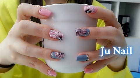 분당용인죽전네일샵/Ju Nail/훈와리네일아트(봄네일아트)